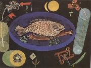 Paul Klee Around the Fish (mk09) oil painting artist